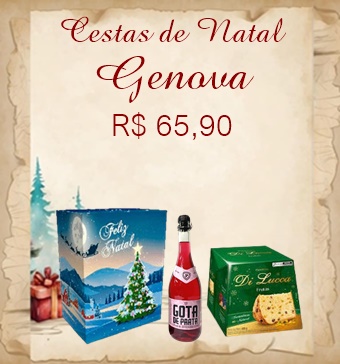 Cesta de Natal Genova