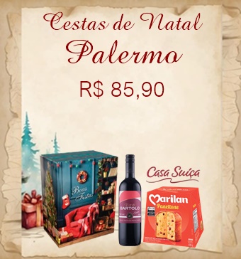 Cesta de Natal Palermo