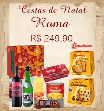 Cesta de Natal Roma